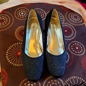 Colorful Creations - navy dress shoe